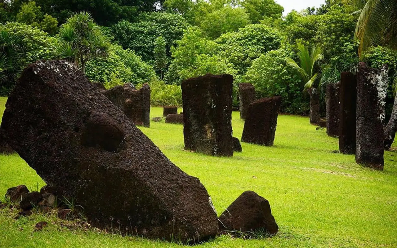 Badrulchau a cultural site in Palau